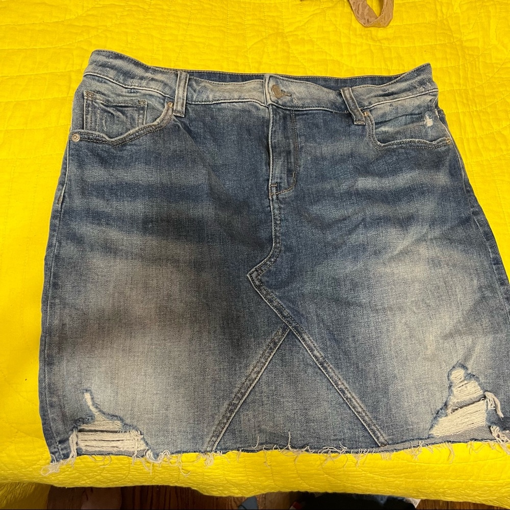 Jean skirt